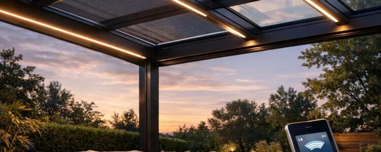 Wie moderne Technik Terrassenüberdachungen smarter und komfortabler macht